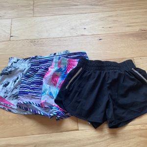 LOT of 8 PAIR Girls 10/12 Athletic shorts
